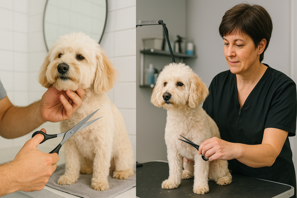 Entretenir son animal à la maison ou l’emmener chez le toiletteur ?