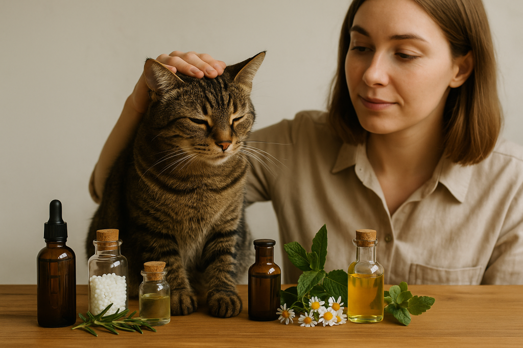 l'homéopathie au service des animaux, bien-être chat
