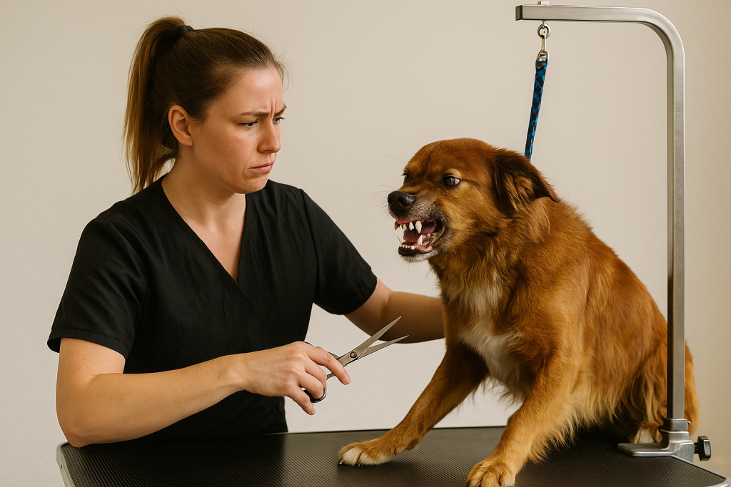 conseils pour travailler avec des animaux agressifs