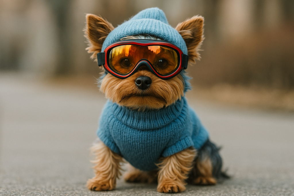 habiller son chien en hiver
