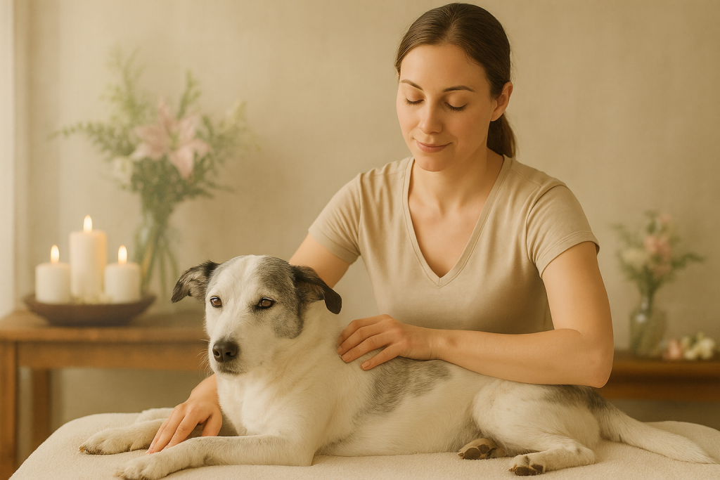 les bienfaits du massage animalier