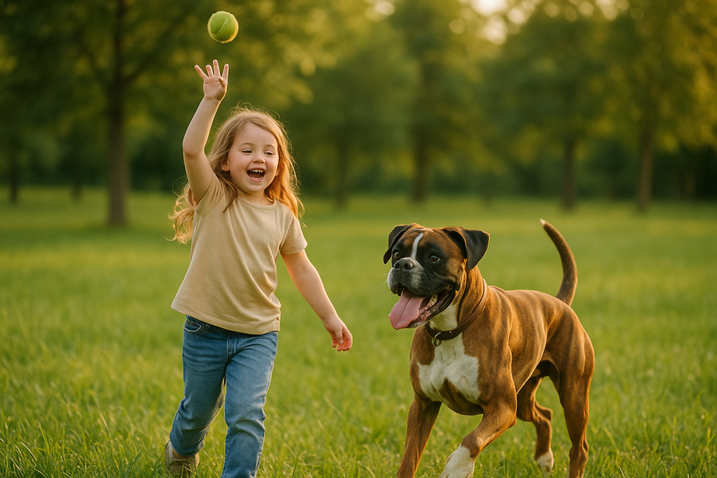 cohabitation chien enfant
