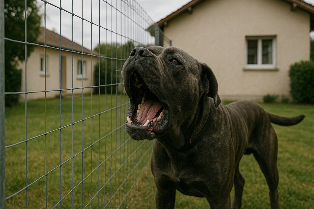 chien qui aboie fort