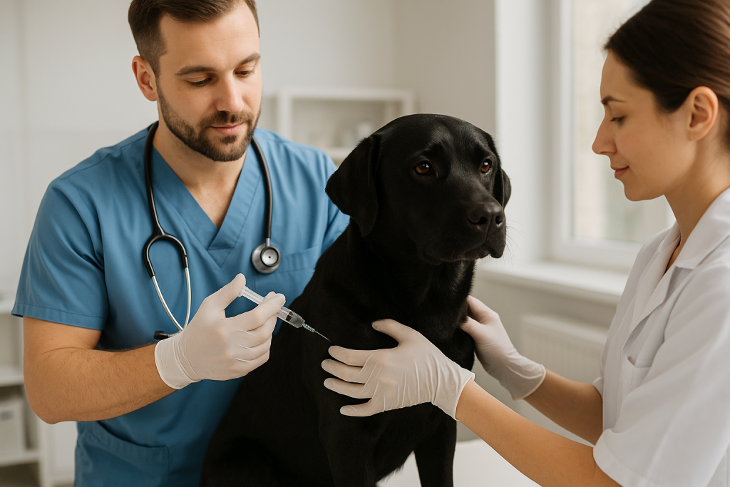 protéger son chien avec un vaccin
