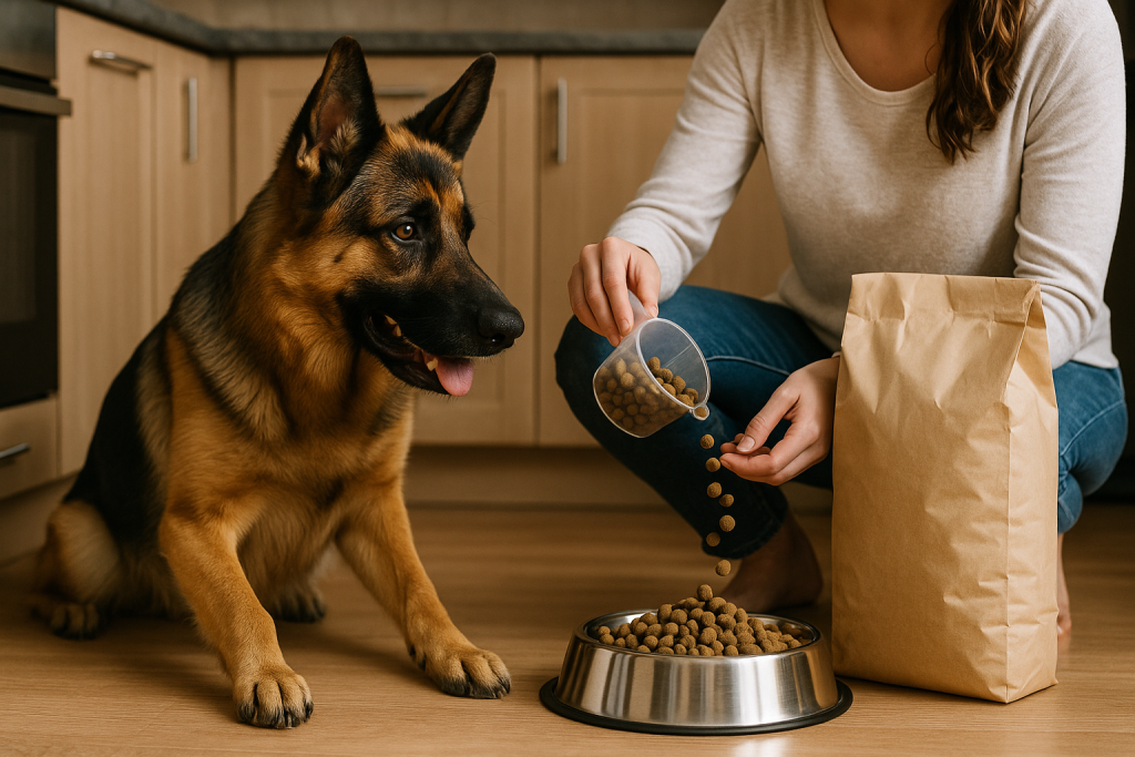 calcul quantité de nourriture chien