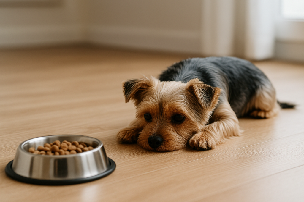 mon chien ne veut plus manger