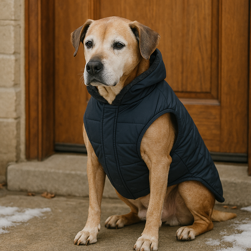 manteau pour chien âgé